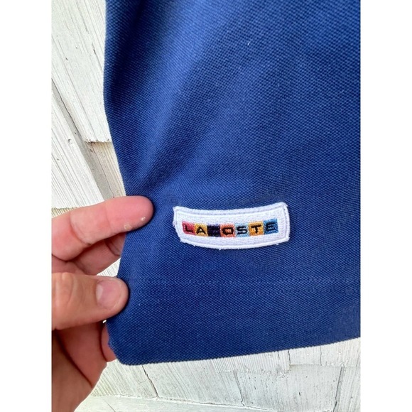 LaCoste Fresh And Light‎ Cotton Piqué Classic Fit Colorblock Polo 3X - Picture 5 of 9